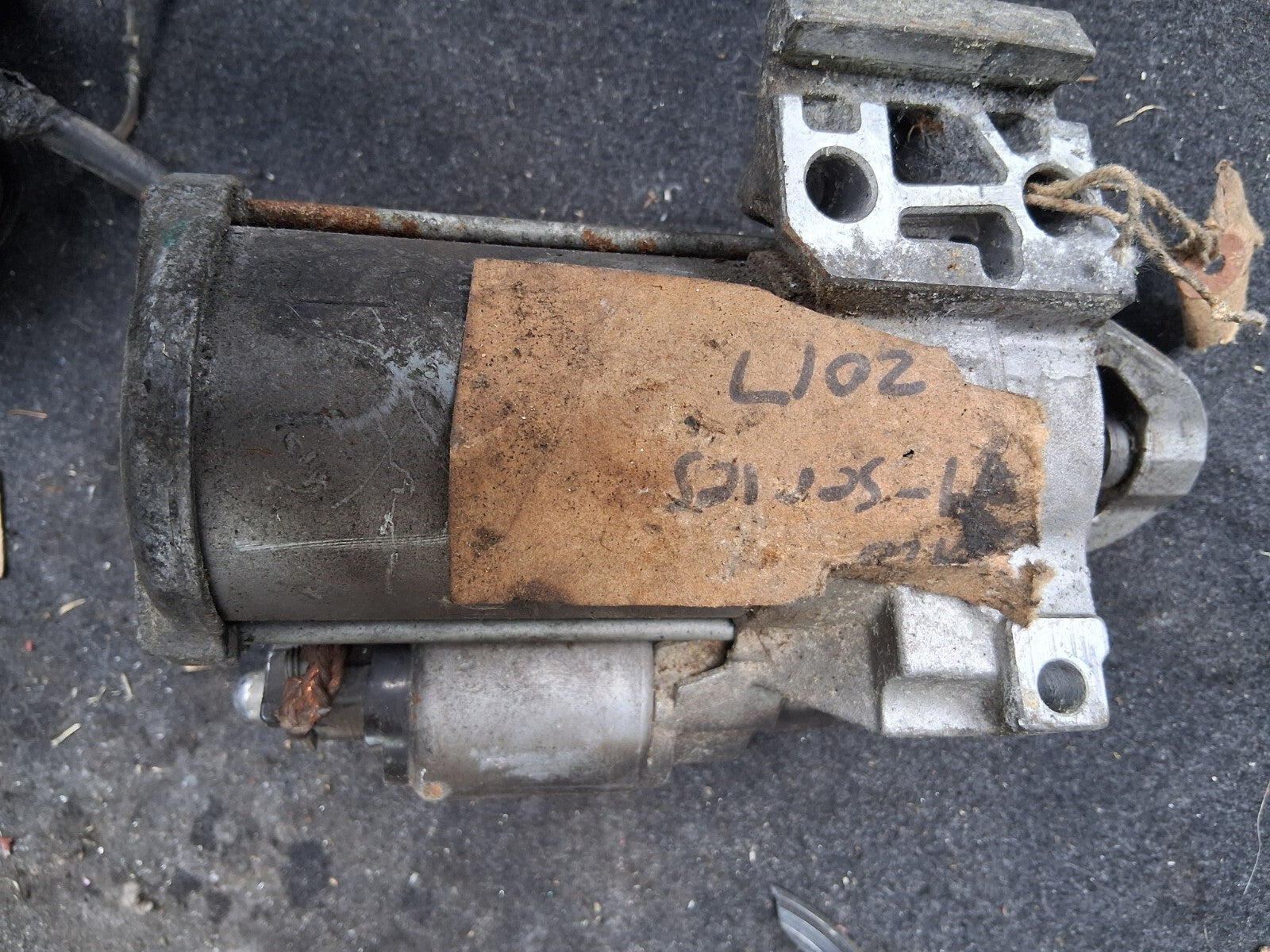 BMW 3 SERIES F30 320D 2017 B47 2.0 DIESEL STARTER MOTOR 862183904