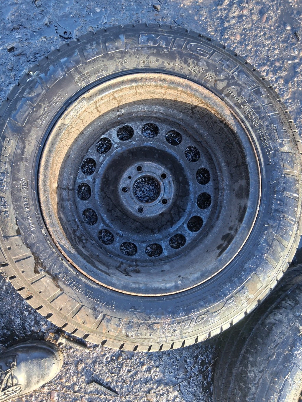 2021 VAUXHALL VIVARO MK3 16 INCH STEEL WHEEL WITH TYRE 215/65R16C
