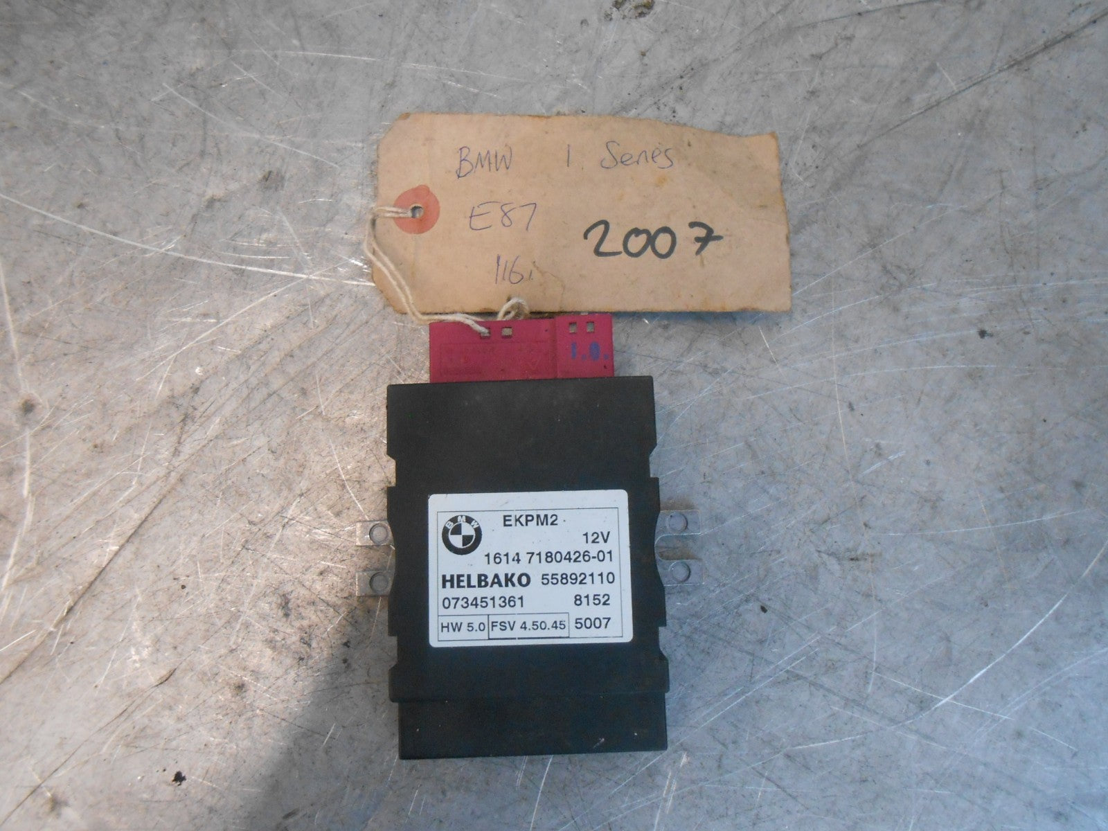 PEUGEOT 406 2.0 HDI & 2.2 HDI DIESEL GLOW PLUG RELAY MODULE 598138