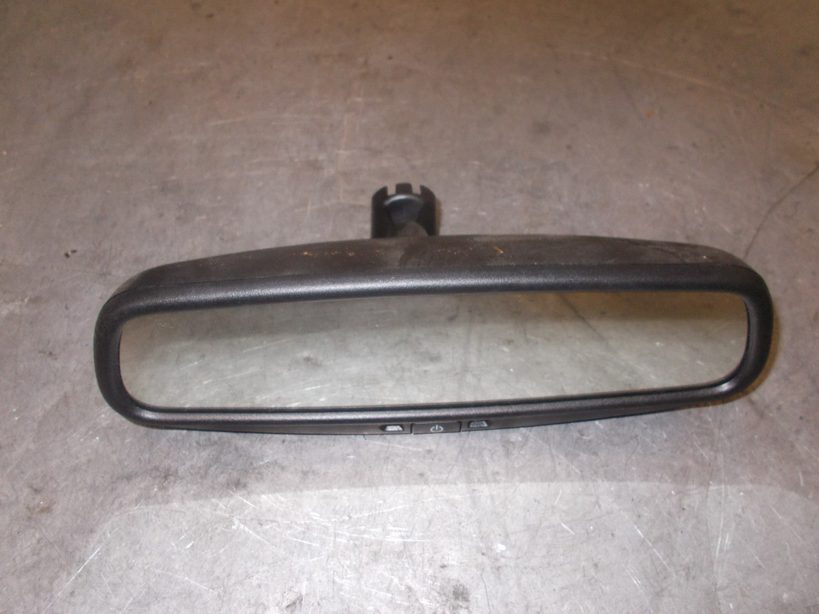 TOYOTA AVENSIS T250 2007 MK2 BLACK REAR VIEW MIRROR
