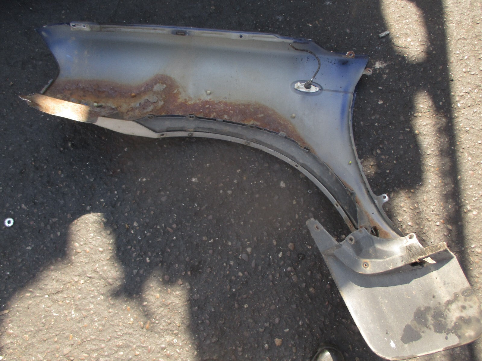 2002 NISSAN NAVARA D22 OSF DRIVER SIDE FRONT RIGHT WING PANEL