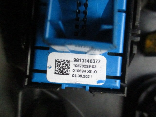 2021 CITROEN BERLINGO MK3 K9 GEAR STICK SHIFTER & PARKING SWITCH 9814652680