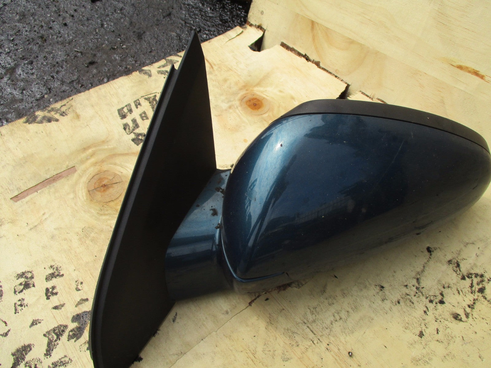 VAUXHALL VECTRA C 2007 NS PASSENGER ELECTRIC DOOR WING MIRROR DARK GREEN