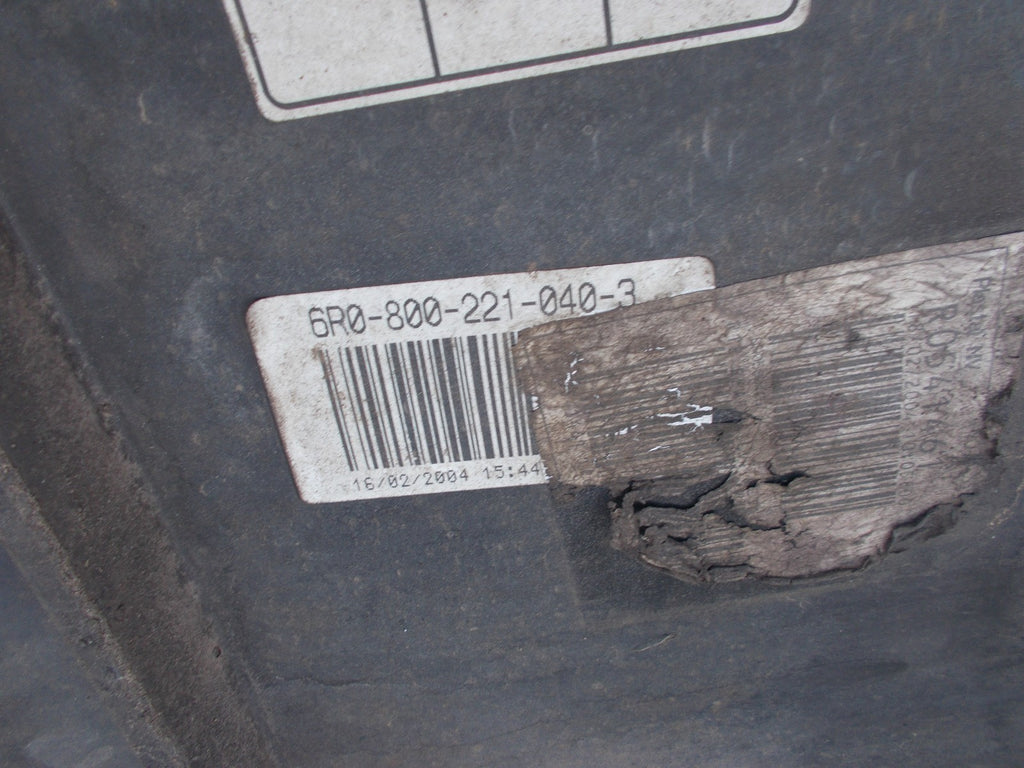 VOLVO V50 2004 COMPLETE REAR BUMPER GRAY