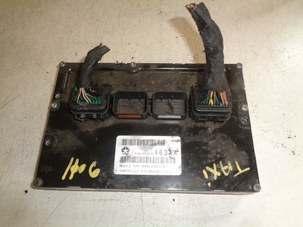 2011 LONDON CAB TAXI LTI TX4 2.5 DIESEL ECU ENGINE CONTROL MODULE P05150463AA