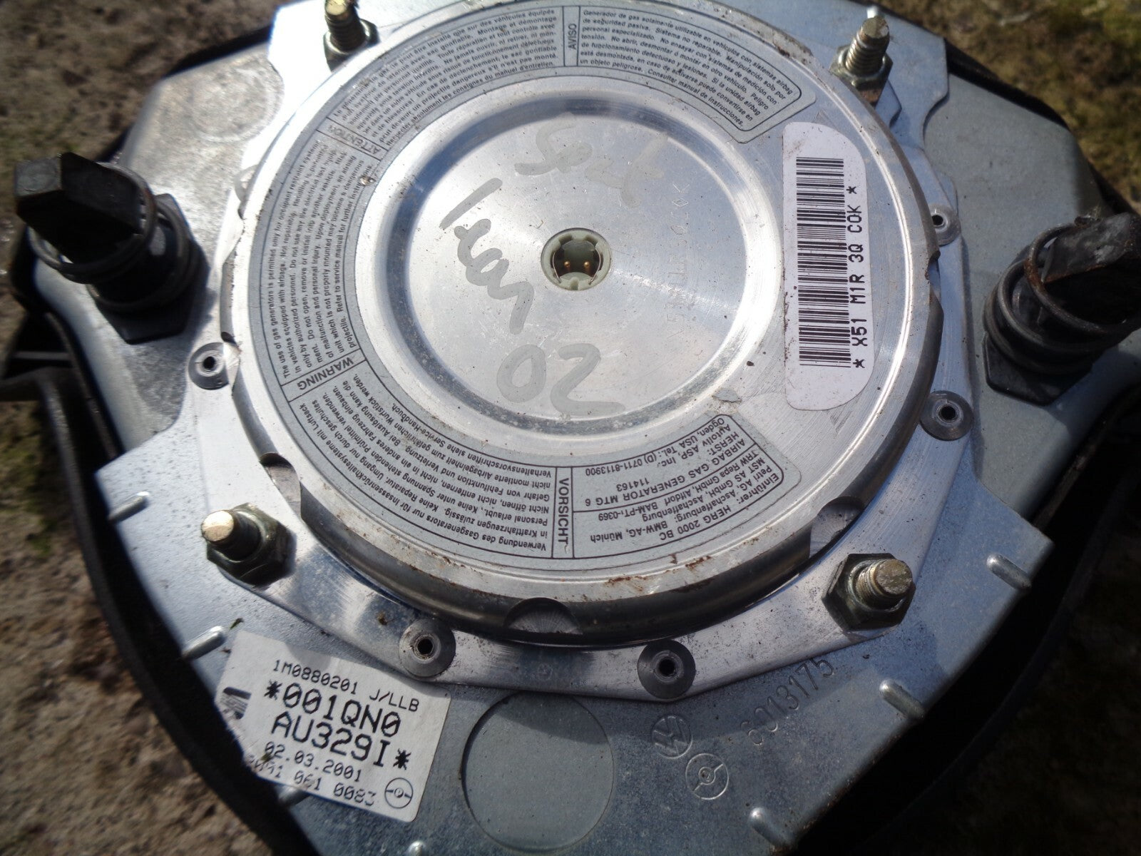 SEAT LEON MK1 DRIVERS STEERING AIRBAG