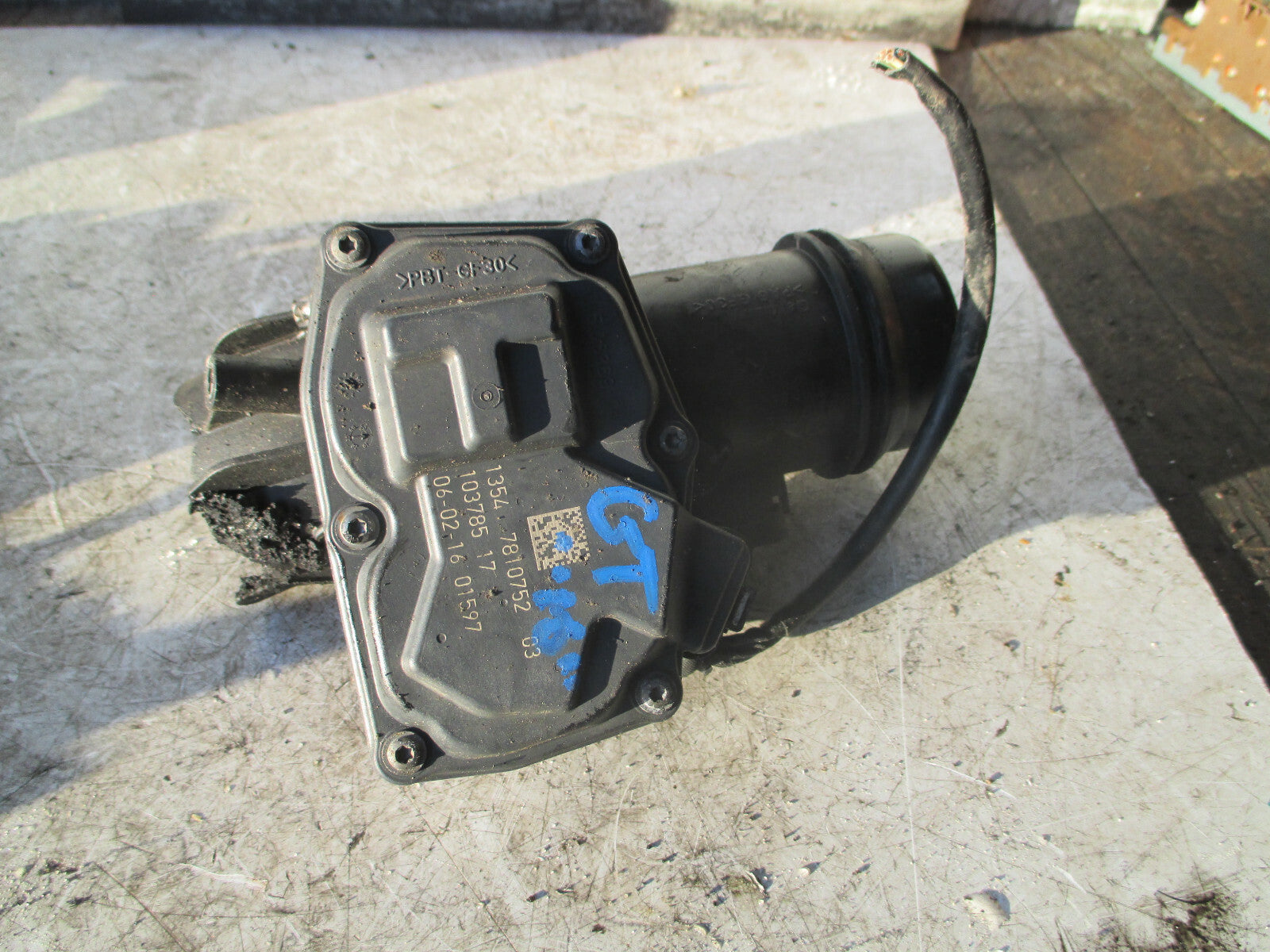 BMW 5 SERIES GT F07 2016 2.0 DIESEL N47 THROTTLE BODY 7810752