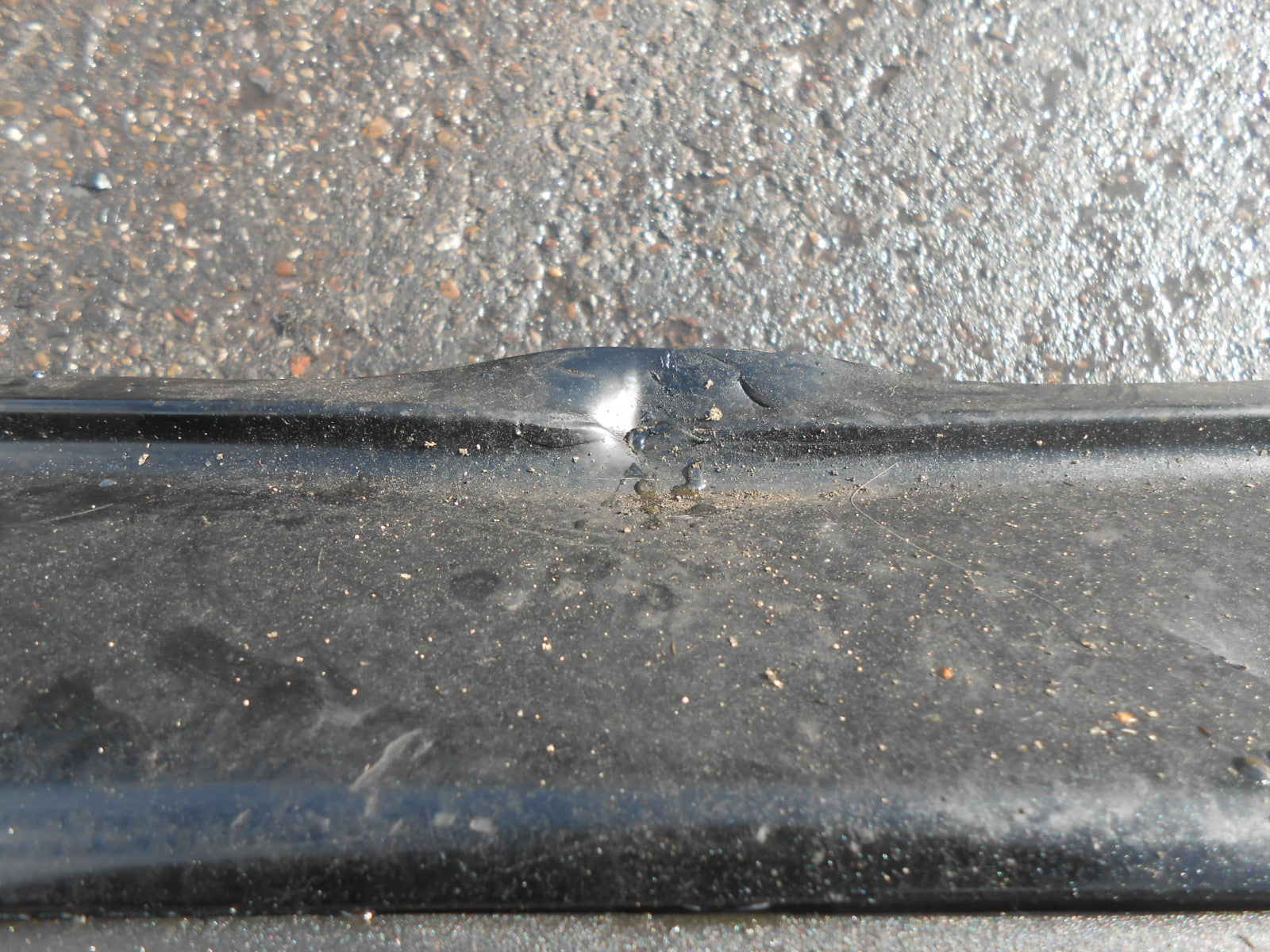 CITROEN C5 DE (MK1) ESTATE 2002 COMPLETE REAR BUMPER & PDC PARKING SENSORS BLACK