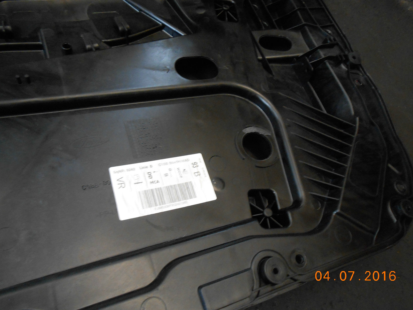 FORD FIESTA MK8 2015 3 DR OS DRIVER WINDOW REGULATOR DOOR PANEL ONLY