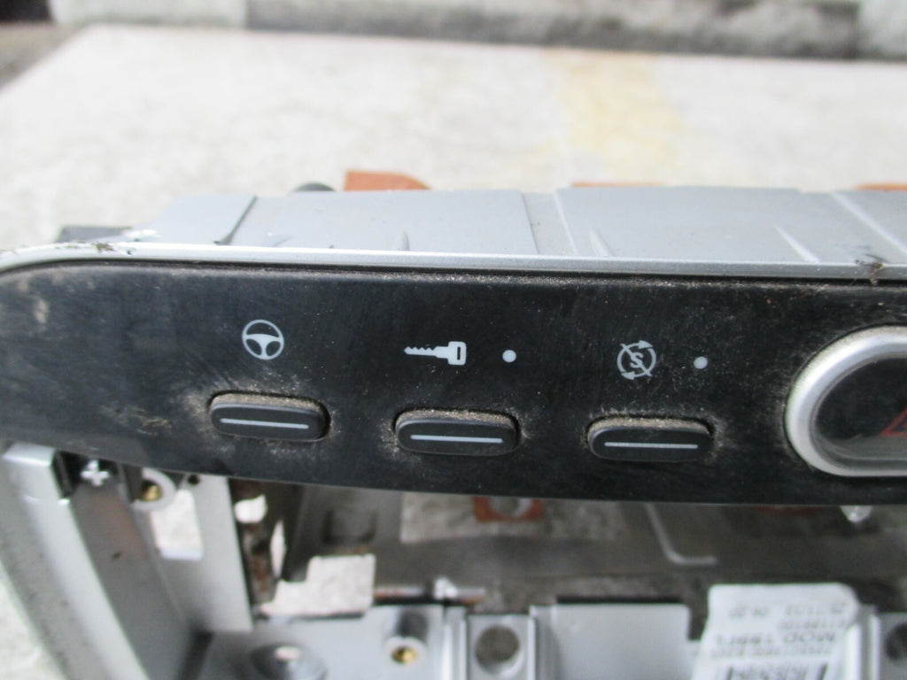 FIAT PUNTO 2012 MK3 CENTRE CONSOLE DOOR LOCK HAZARD CONTROL PANEL SWITCH