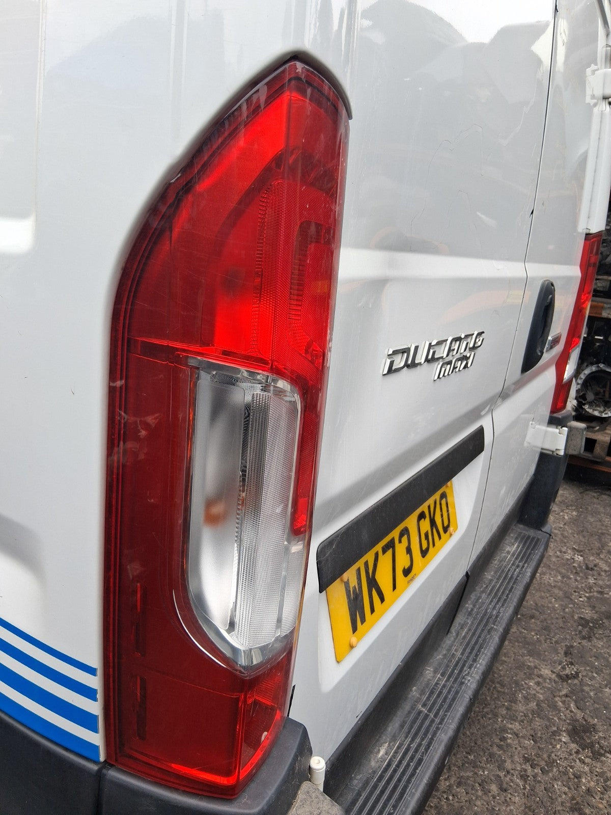 2023 FIAT DUCATO MK3 NSR PASSENGER SIDE REAR TAIL LIGHT
