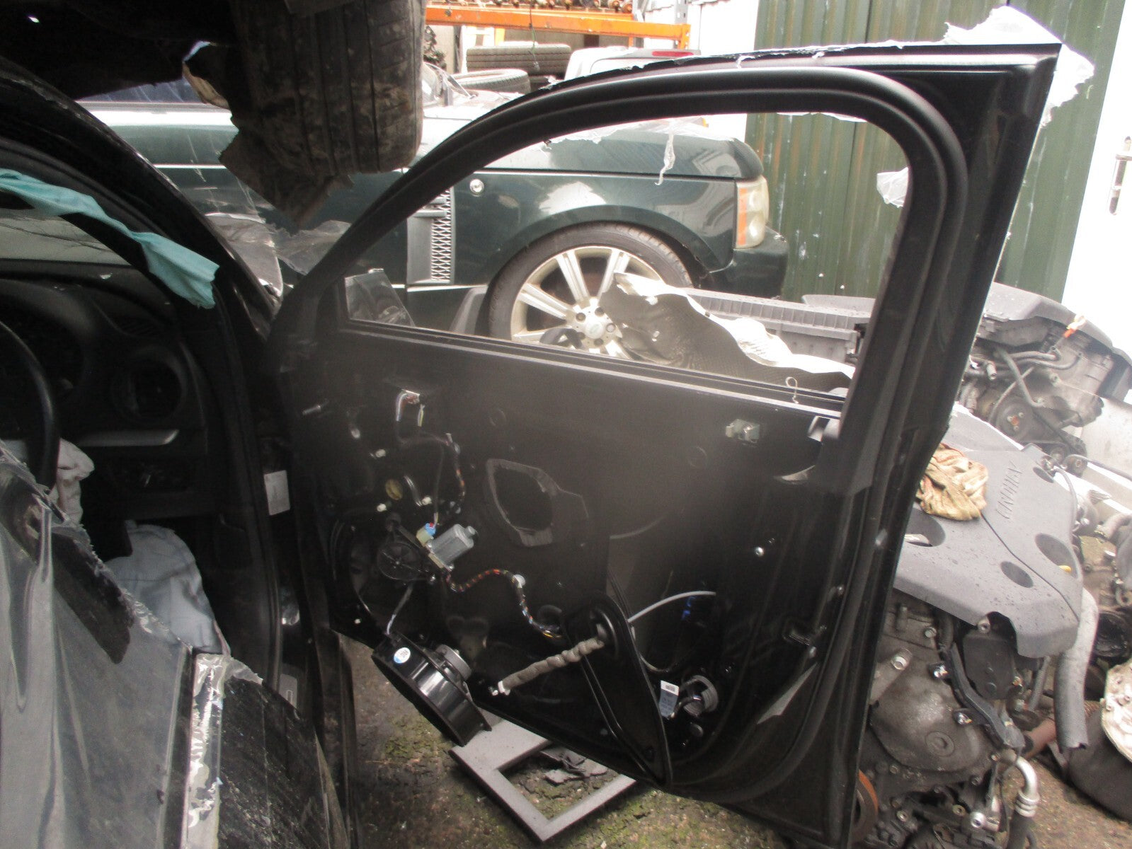 2019 AUDI A3 8V S LINE HATCH OSF DRIVER SIDE FRONT RIGHT BARE DOOR BLACK LY9B