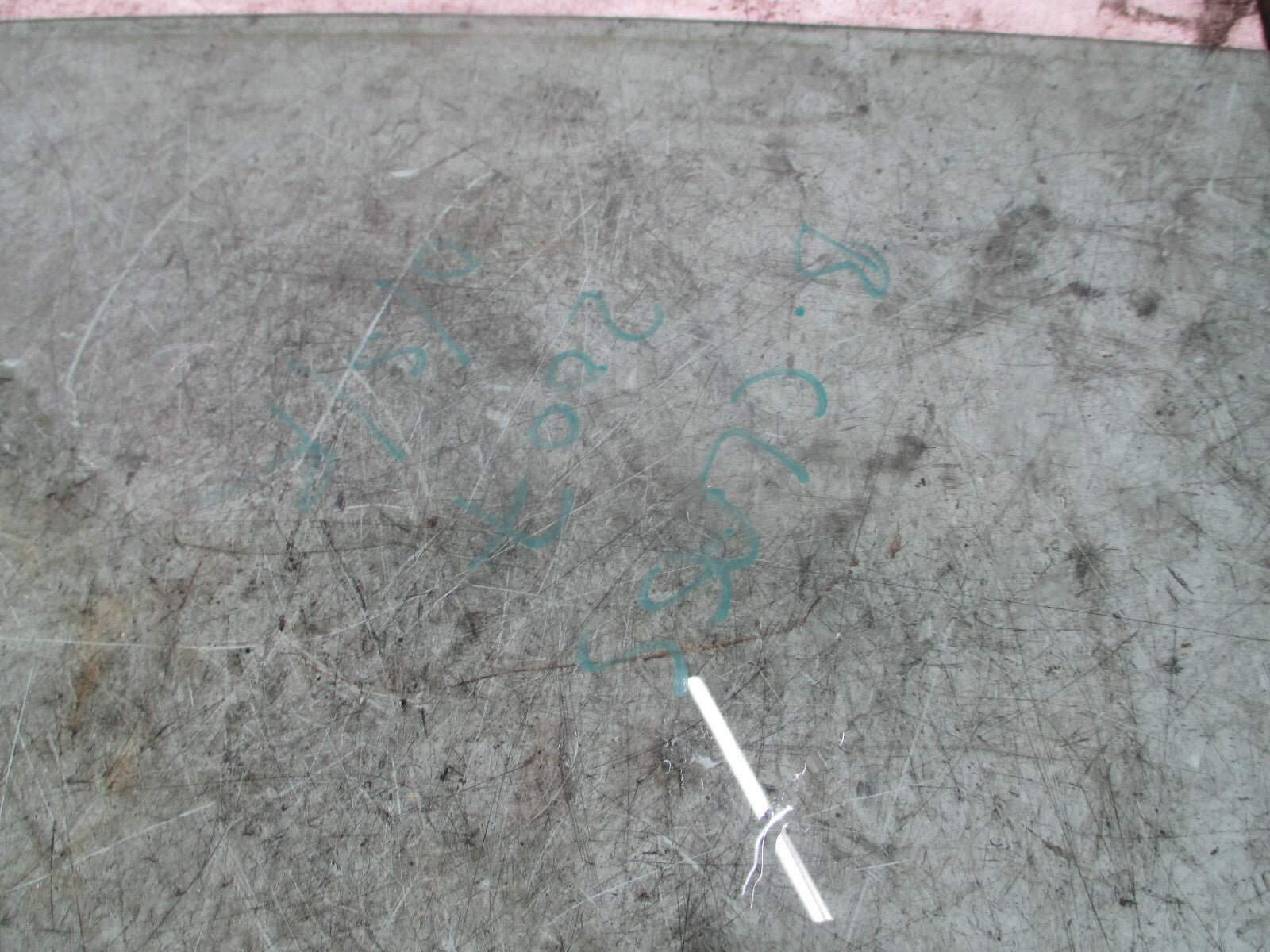 MERCEDES B CLASS W245 2007 OSR DRIVER SIDE REAR DOOR WINDOW GLASS