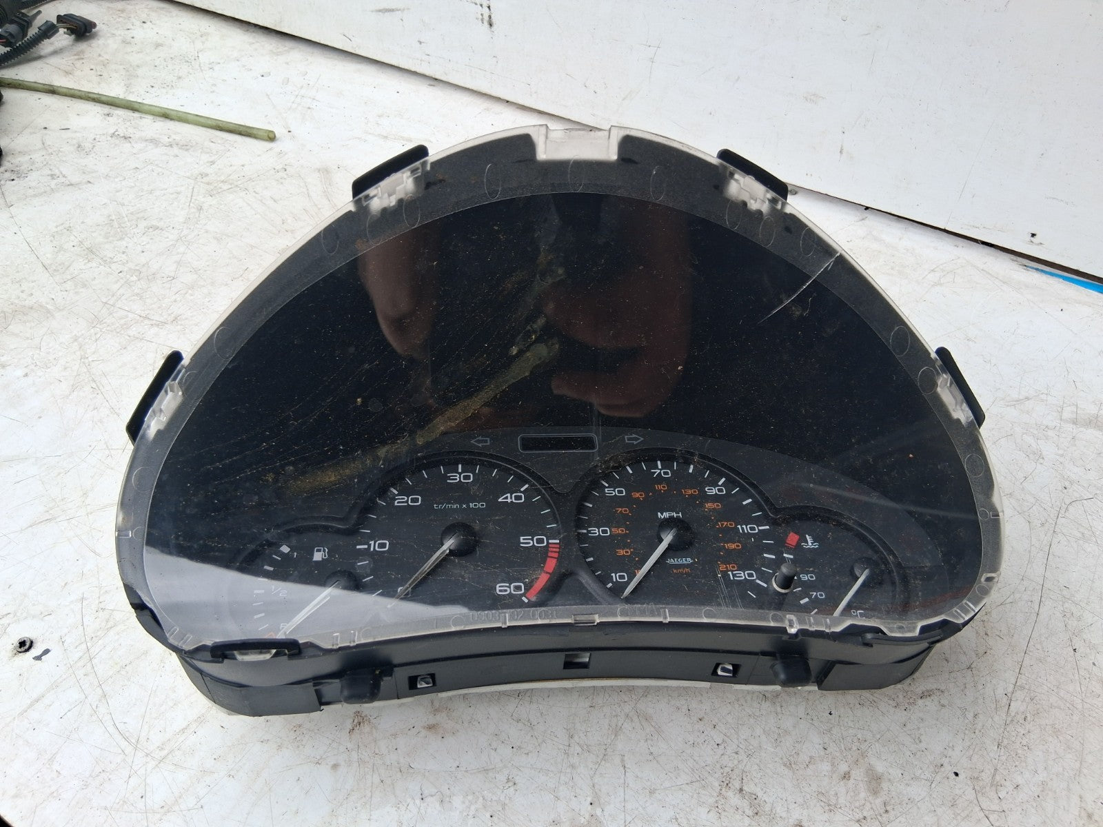 2001 PEUGEOT 206 2.0 HDI DIESEL SPEEDO CLOCKS INSTRUMENT CLUSTER 9643403080