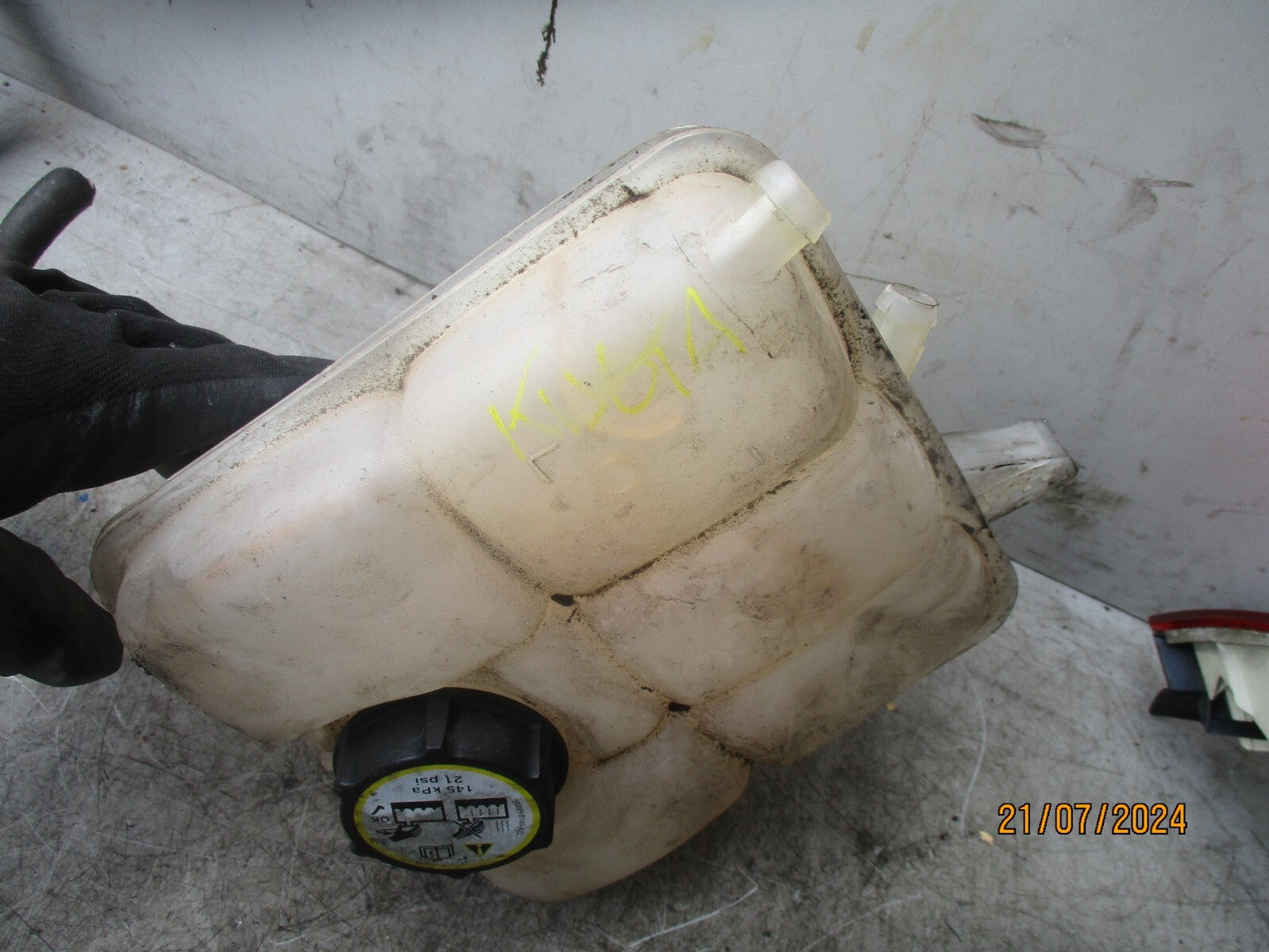 2014 FORD KUGA MK2 COOLANT WATER OVERFLOW TANK