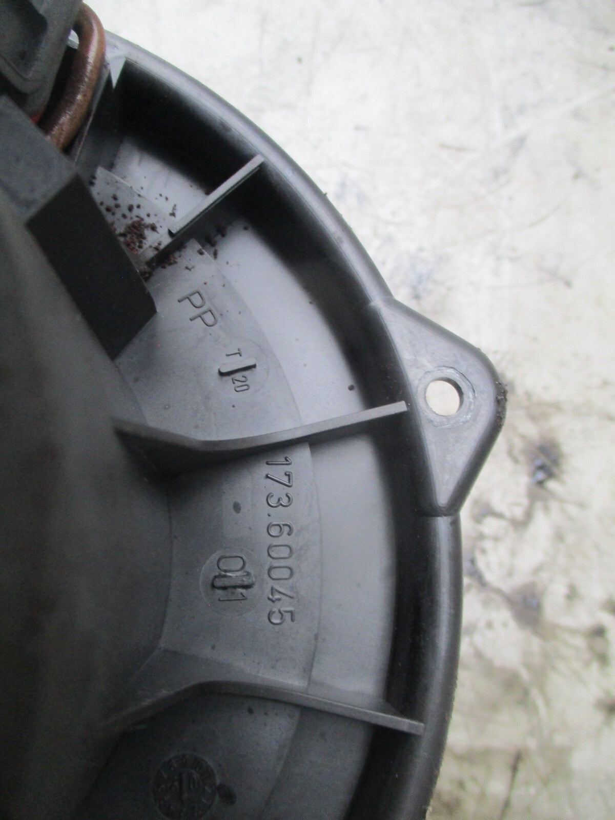 2011 LAND ROVER HEATER BLOWER MOTOR FAN MOTOR 17360045
