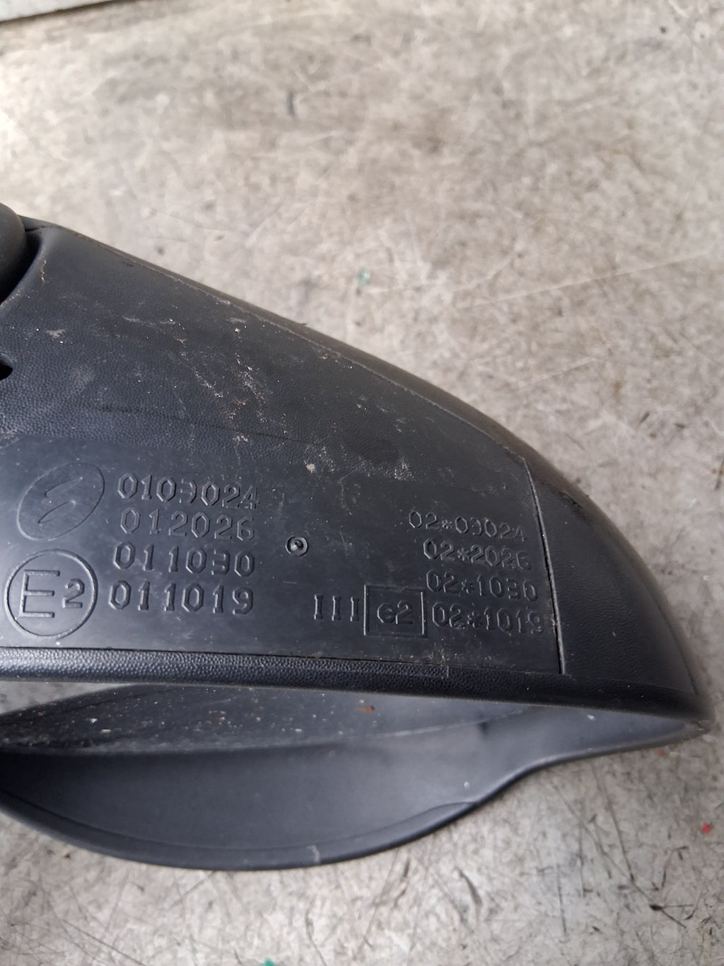 2008 CITROEN C2 3 DOOR NS PASSENGER SIDE WING MIRROR 12363750