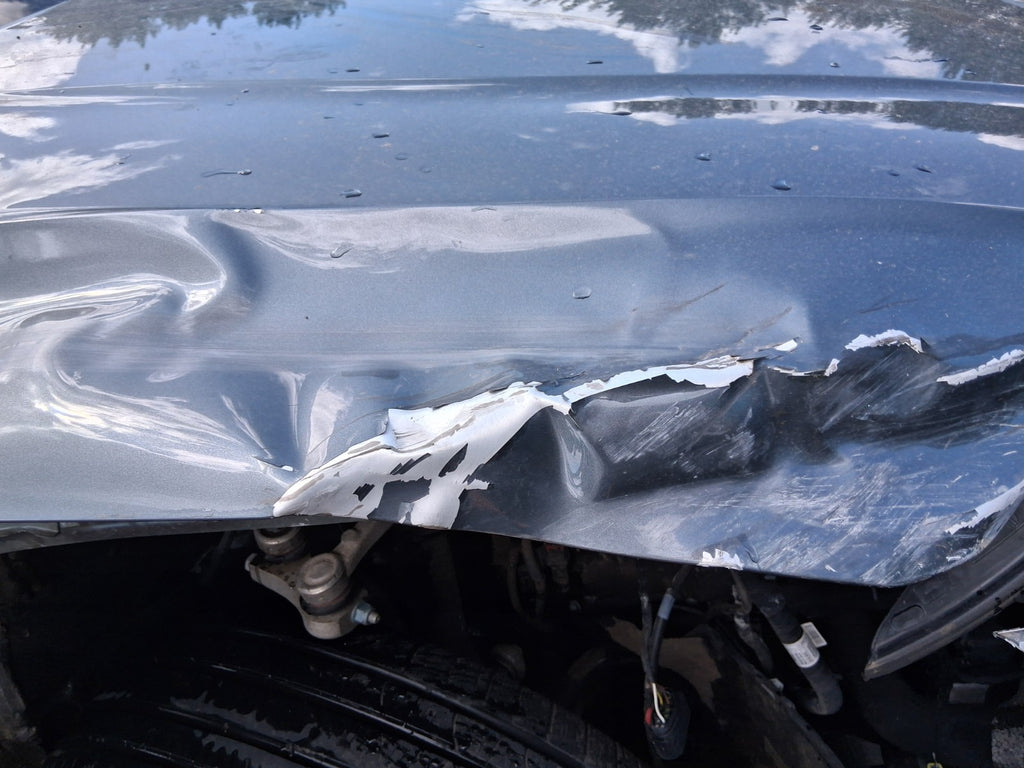 2019 AUDI Q5 FY FRONT BONNET HOOD PANEL DAMAGED MONSOON GREY METALLIC LX7R