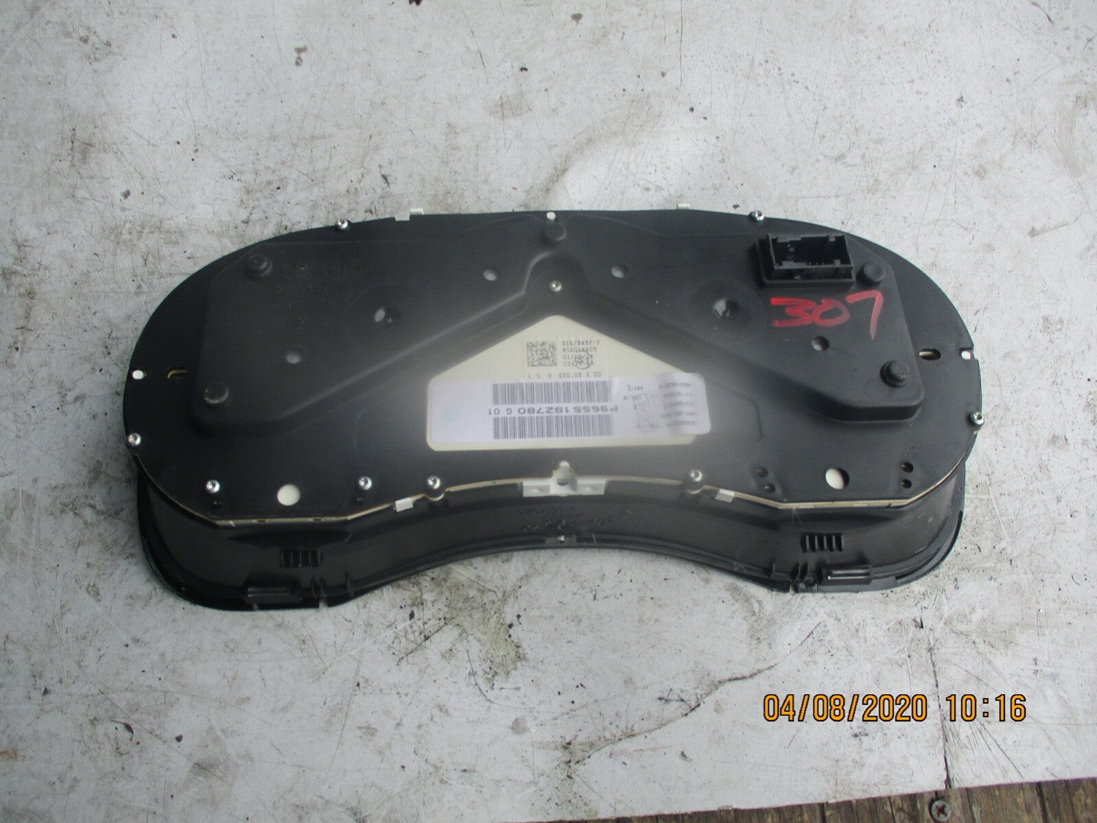 PEUGEOT 307 2006 1.6 HDI SPEEDO SPEEDOMETER CLOCKS