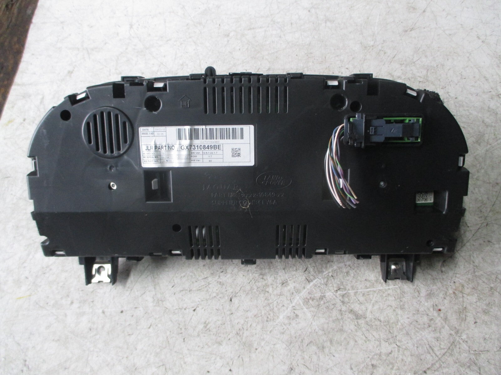 JAGUAR XE X760 2016 2.0 DIESEL AUTO SPEEDO CLOCKS CLUSTER GX7310849BE