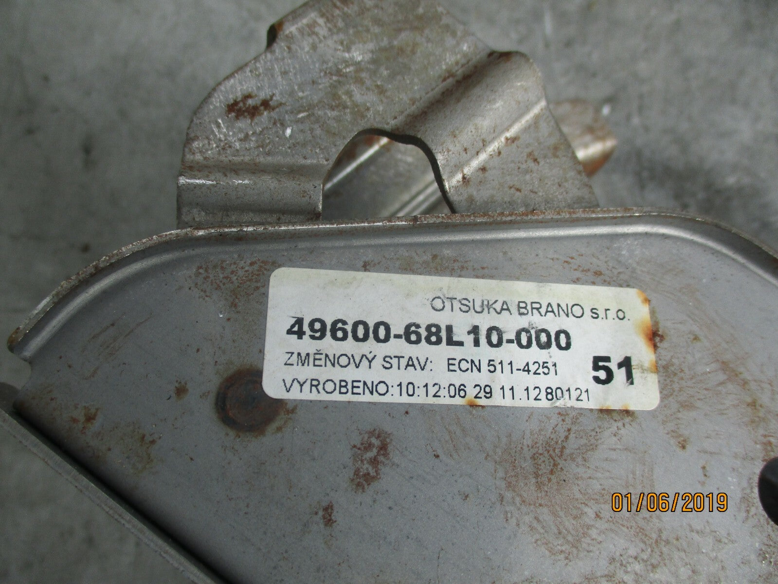 SUZUKI SWIFT MK3 BRAKE PEDAL 4960068L10
