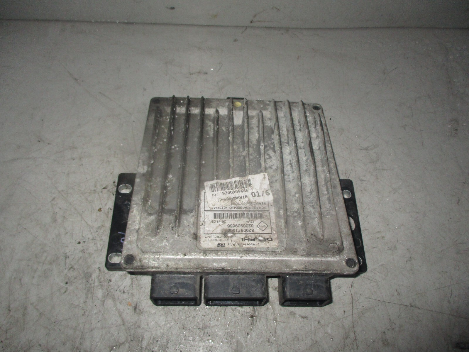 RENAULT KANGOO MK2 2010 ECU ENGINE CONTROL UNIT 8200911560