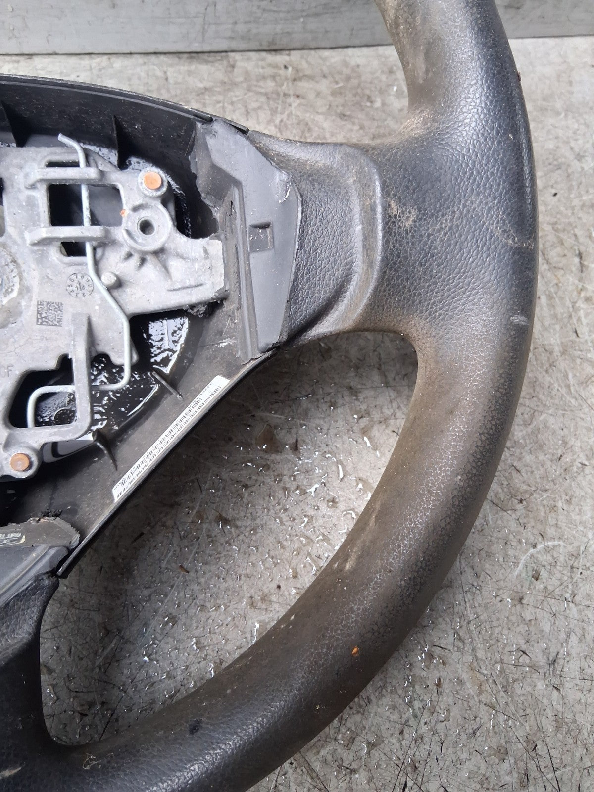 2018 CITROEN BERLINGO MK2 STEERING WHEEL BLACK
