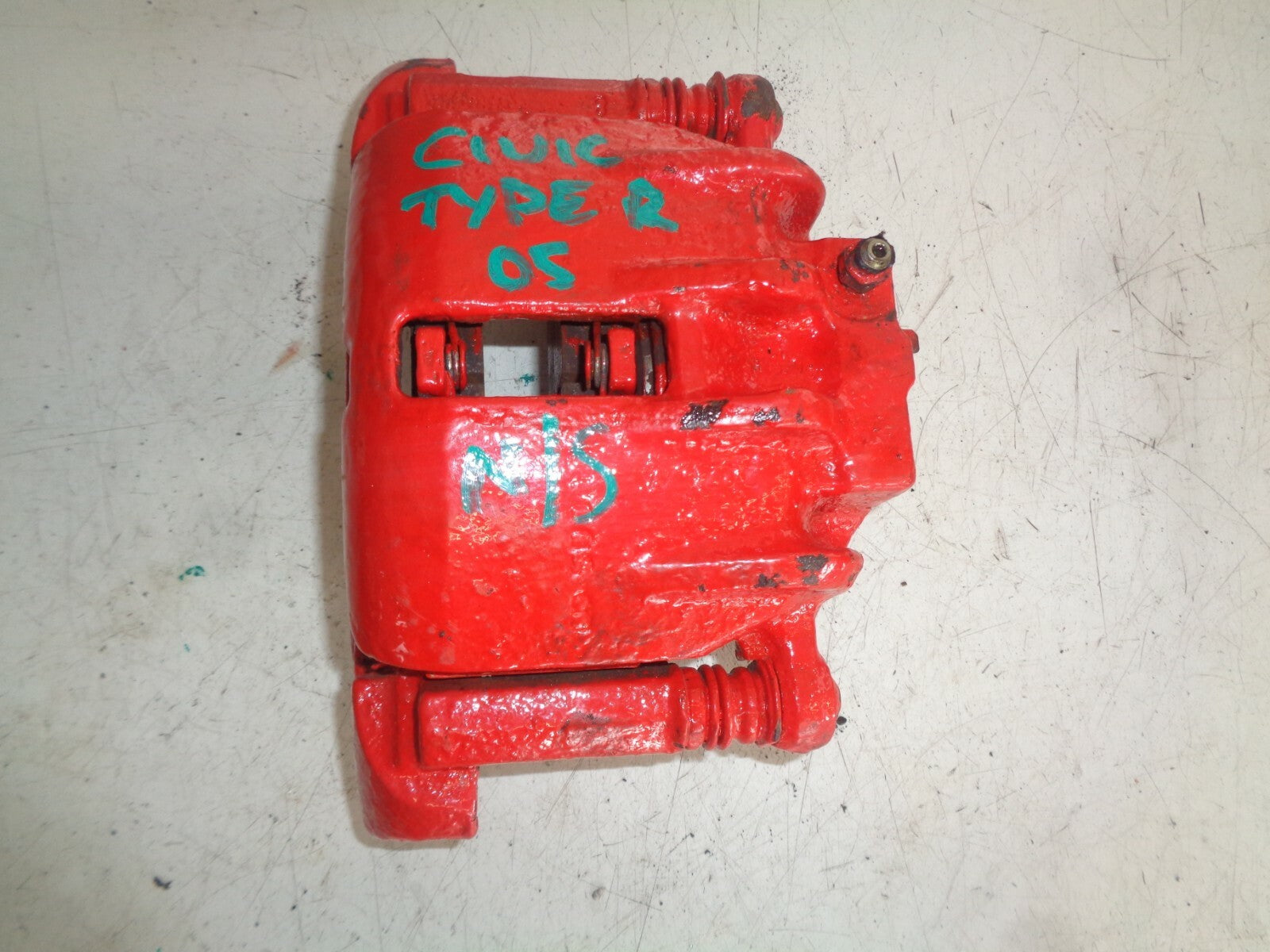 HONDA CIVIC R TYPE 2005 2.0 MANUAL NS PASSENGER SIDE BRAKE CALIPER RED