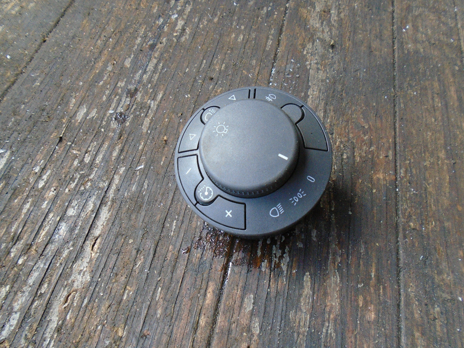 VAUXHALL CORSA D 2009 HEADLIGHT ADJUSTBLE SWITCH 13249396