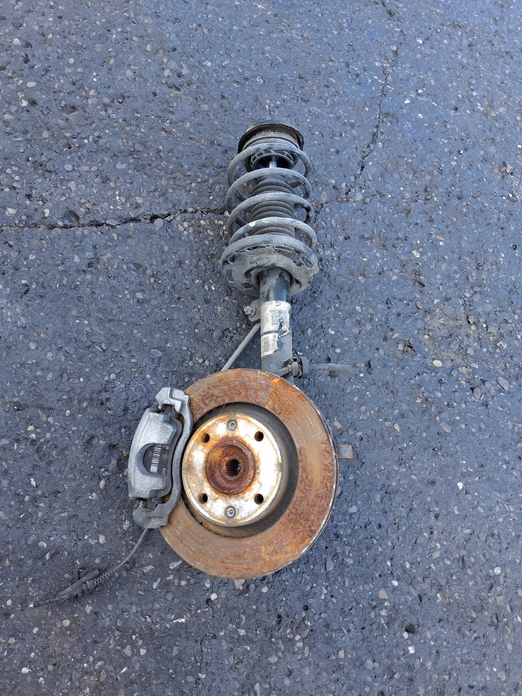 2021 CITROEN C3 MK3 1.2 PETROL MANUAL NS PASSENGER SIDE FRONT LEG SHOCK HUB