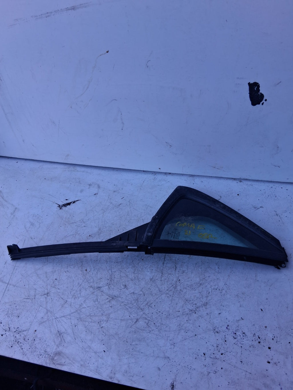 2021 VW CORSA F OSR DRIVER RIGHT OFF SIDE REAR QUATER WINDOW GLASS 43R00048