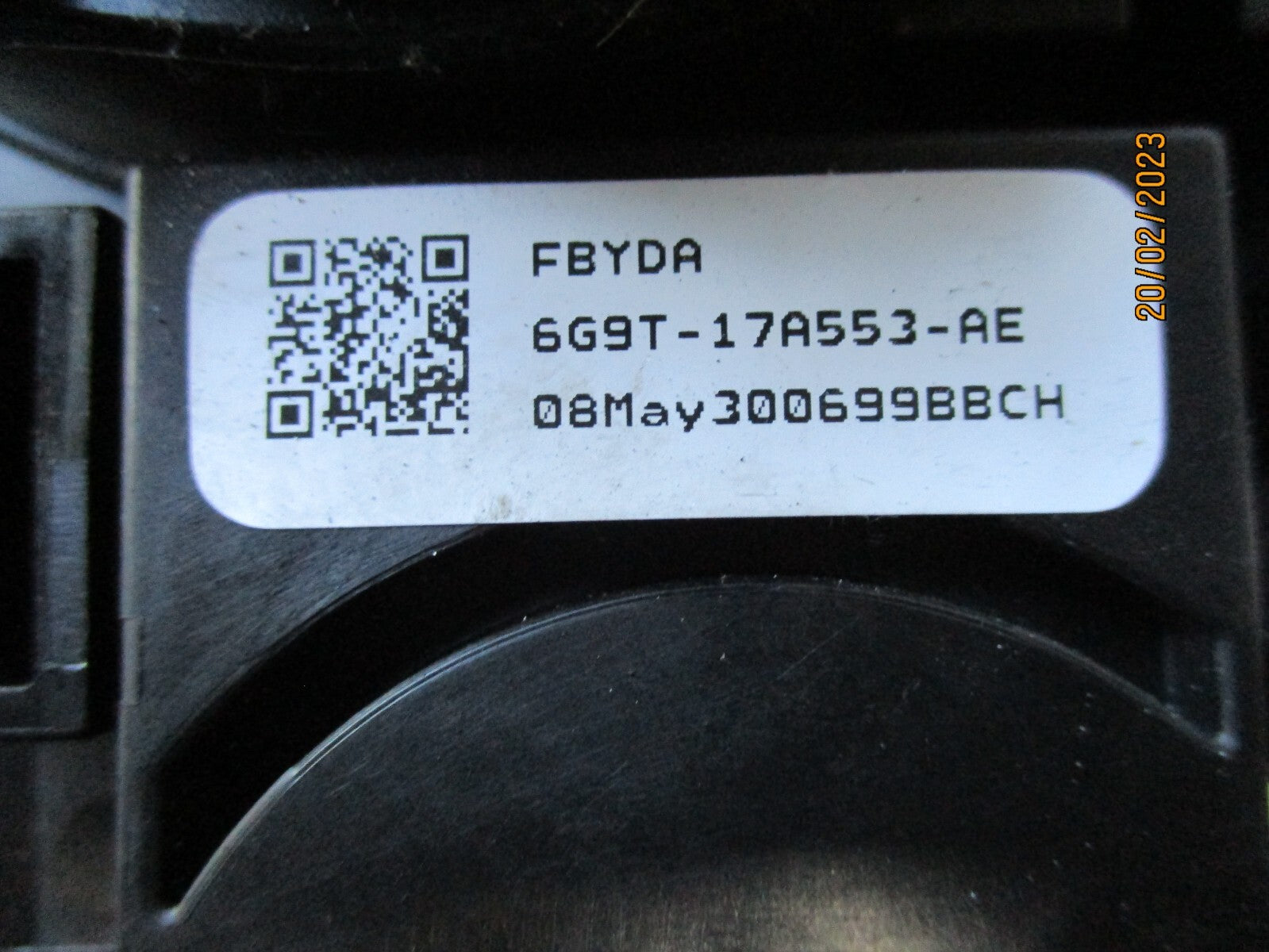FORD MONDEO MK5 2008 WIPER AND INDICATOR STALK SWITCH CONTROL
