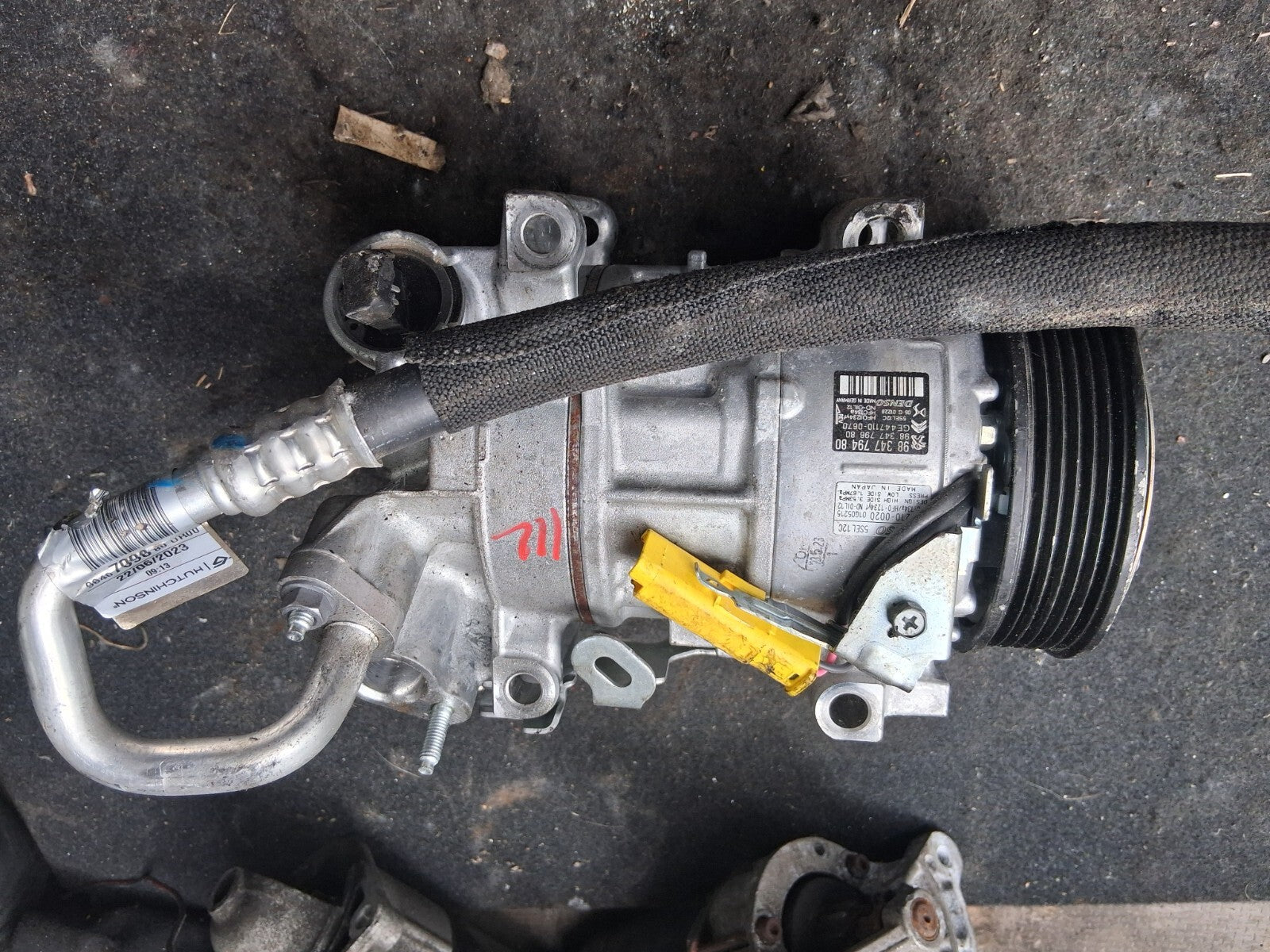 2023 VAUXHALL GRANDLAND 1.5 DIESEL AIR CON AC COMPRESSOR PUMP 9834779480