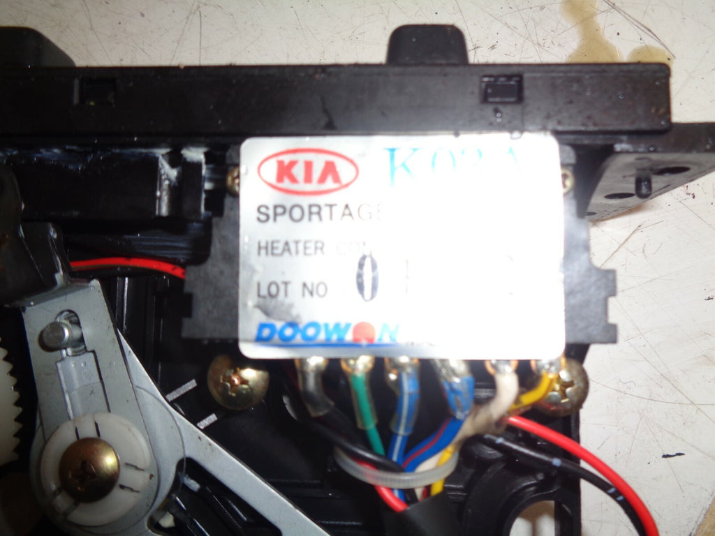 KIA SPORTAGE 2001 MK1 HEATER A/C CLIMATE PANEL SWITCH UNIT