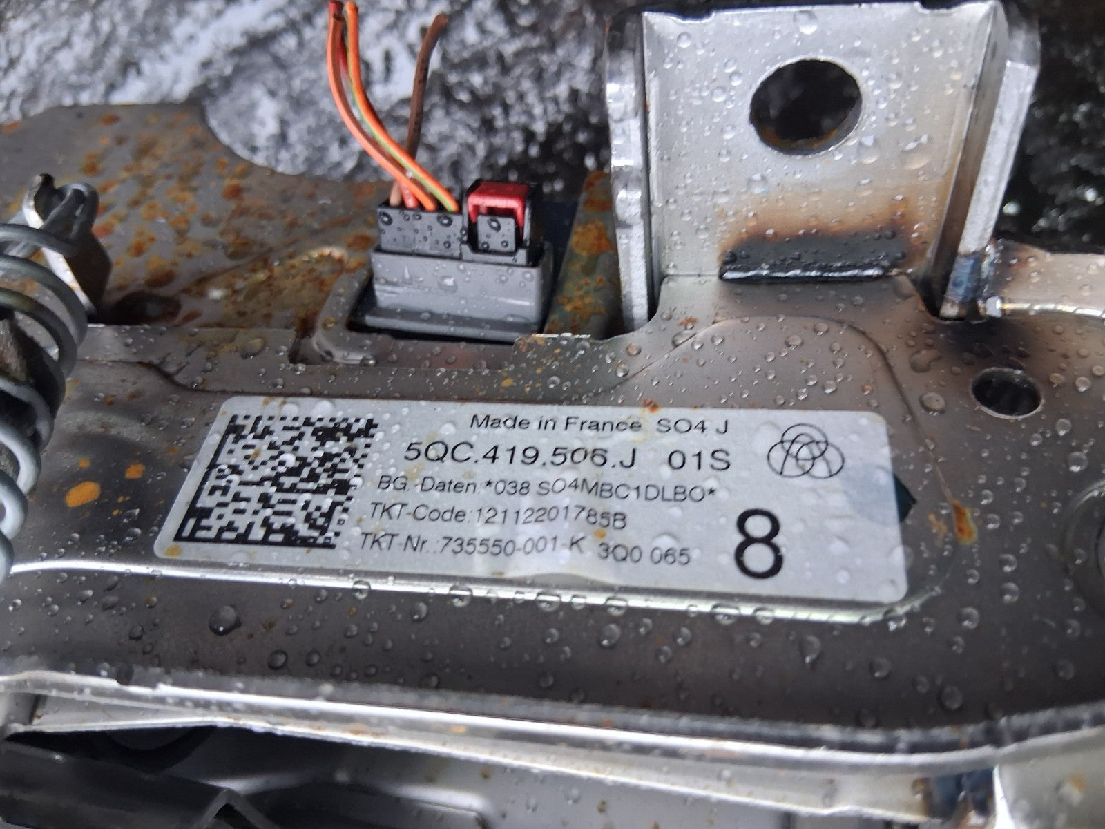 VW VOLKSWAGEN TIGUAN MK2 STEERING COLUMN 5QC419506