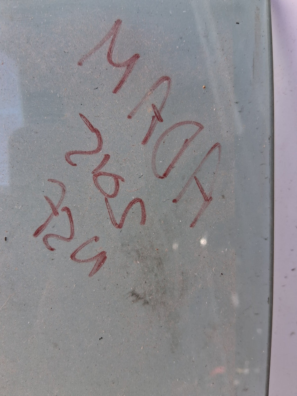 2015 VAUXHALL ADAM NSF NEAR PASSENGER FRONT LEFT SIDE WINDOW GLASS 43R001025