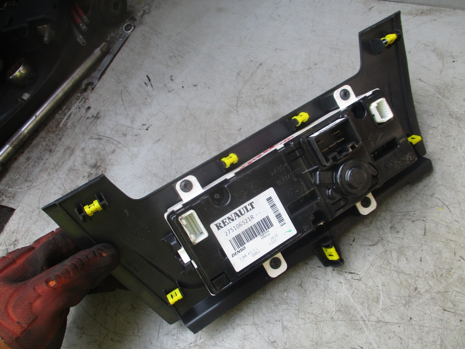 2023 RENAULT MASTER AC HEATER CONTROL PANEL 275106521R