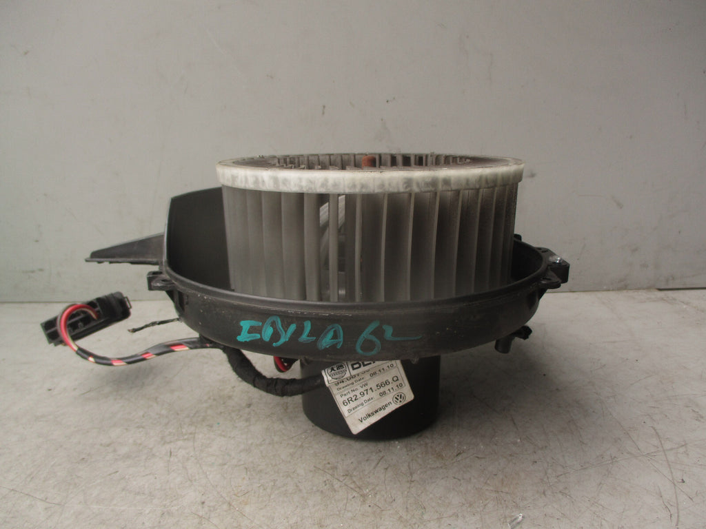 2012 SEAT IBIZA 6J 1.2 PETROL INTERIOR HEATER BLOWER MOTOR 6Q2819015