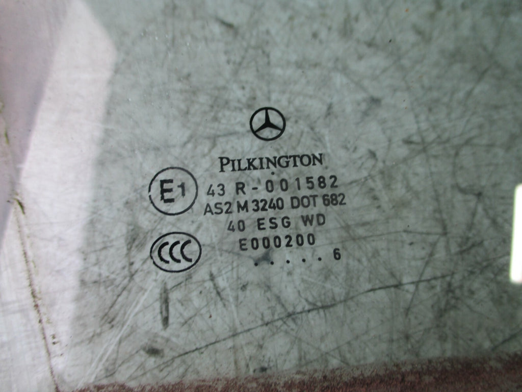 MERCEDES-BENZ A-CLASS 2006 W169 OSF FRONT DRIVER SIDE WINDOW GLASS E143R001582
