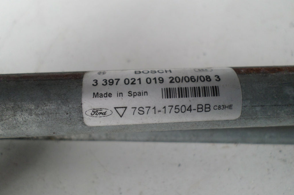 FORD MONDEO MK4 FRONT WINDSCREEN WIPER MOTOR AND LINKAGE 7S7117508BA 7S7117504BB
