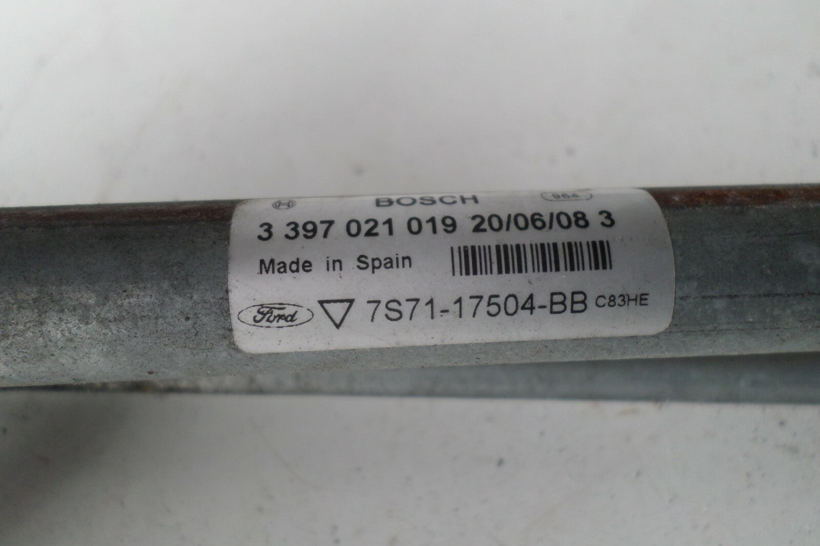 FORD MONDEO MK4 FRONT WINDSCREEN WIPER MOTOR AND LINKAGE 7S7117508BA 7S7117504BB