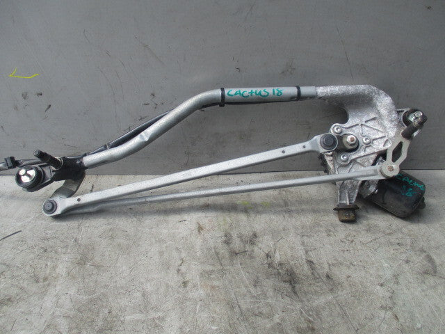 2018 CITROEN CACTUS C4 MK1  1.2 PETROL FRONT WINDSCREEN WIPER MOTOR 9801001180