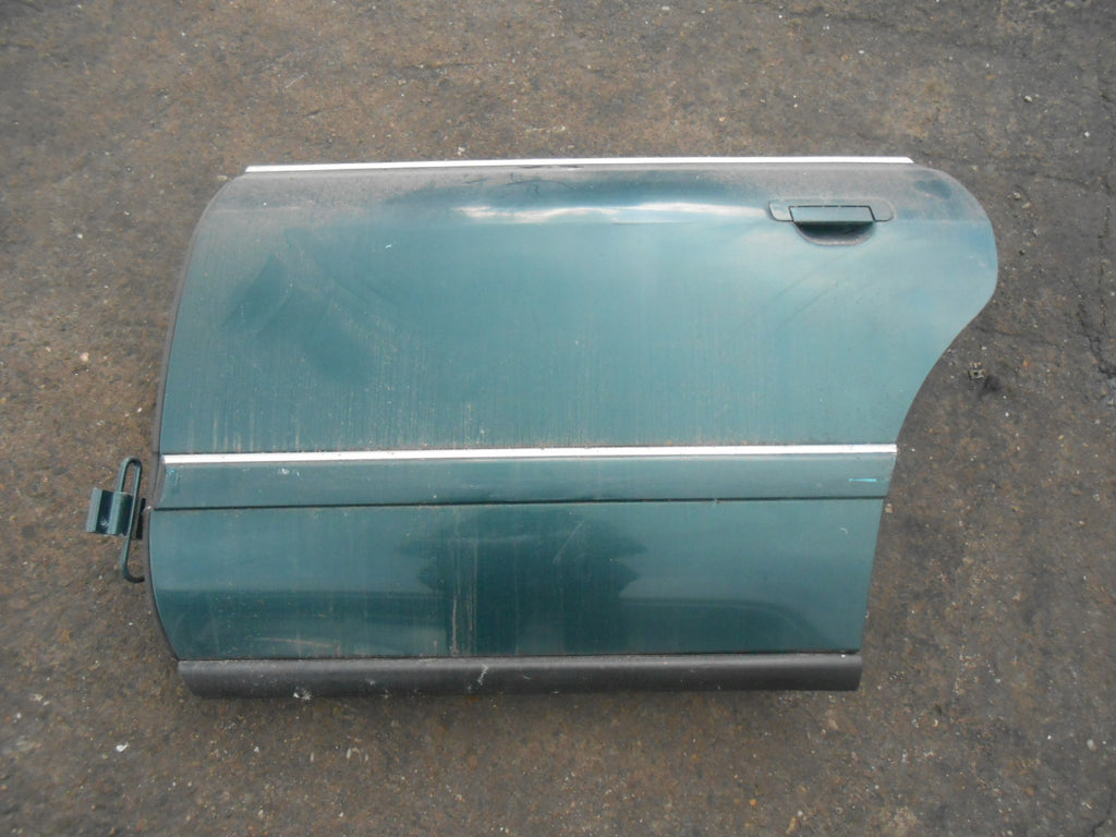 AUDI A8 D2 4D (MK1) 2000 NSR PASSENGER SIDE REAR BARE DOOR SHELL LX6V GREEN