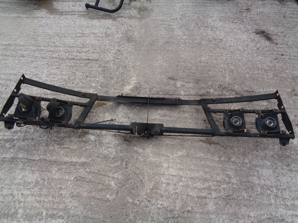 OPTARE ALERO PARTY BUS 2003 FRONT METAL PANEL WITH LIGHTS