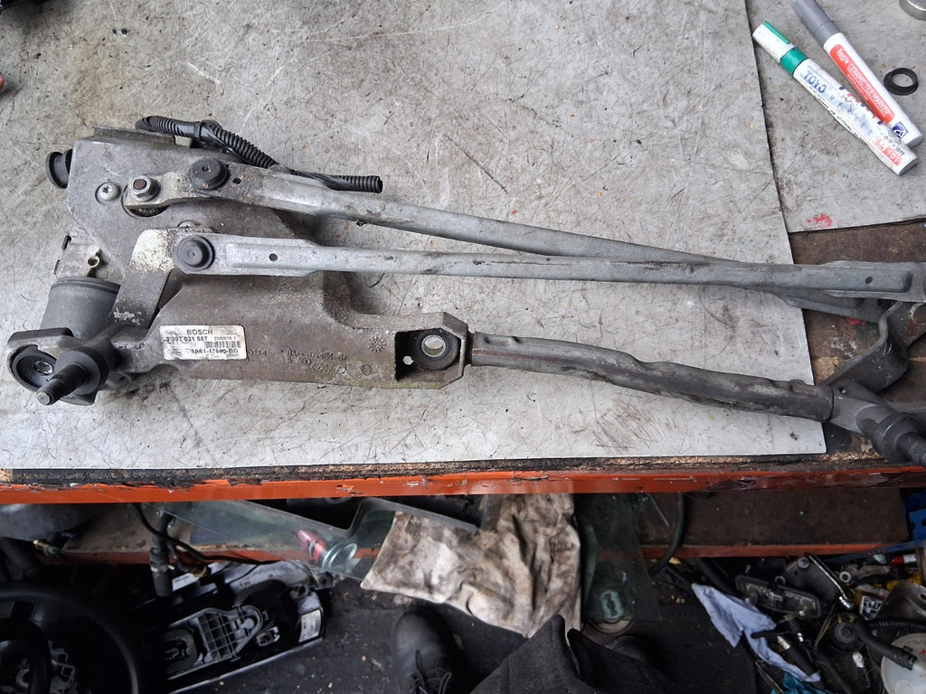 2017 FORD FIESTA MK7 FRONT WINDSCREEN WIPER MOTOR & LINKAGE 3397021587
