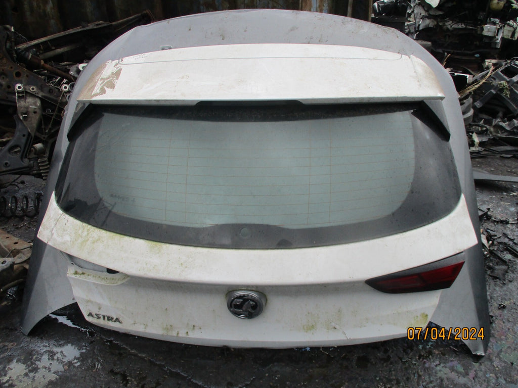VAUXHALL ASTRA K MK7 2020 COMPLETE REAR BOOT LID TAILGATE GLASS WHITE Z40R