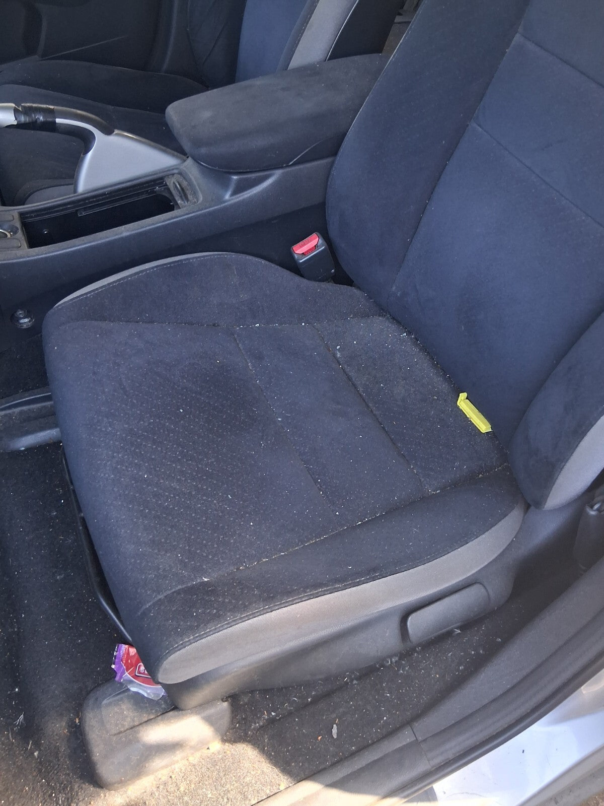2007 HONDA CIVIC MK8 NSF PASSENGER SIDE FRONT LEFT COMPLETE SEAT FABRIC
