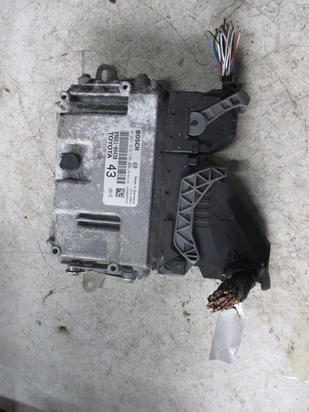 PEUGEOT 108 2016 1.0 PETROL ECU ENGINE CONTROL MODULE UNIT 896610H430