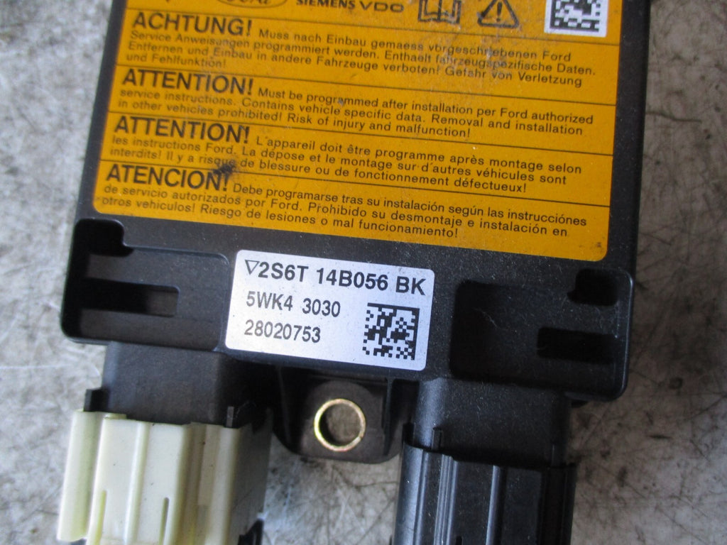FORD FUSION 2002 SAFETY CONTROL MODULE 2S6T14B056BK