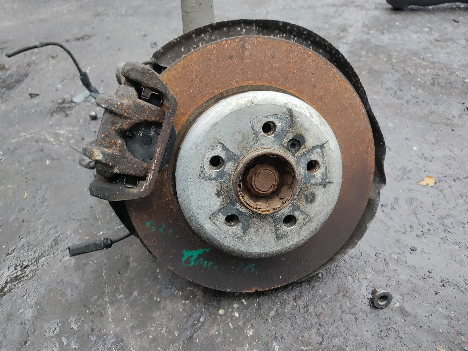 2012 BMW 5 SERIES F10 2.0 DIESEL OSR DRIVER SIDE COMPLETE LEG 3367321